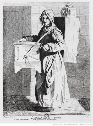affiche ancienne orgue
